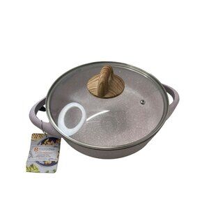 Master Class Vented Lid 2.6QT MasterClass Cookware 9.5" Low Casserole‎ Dish